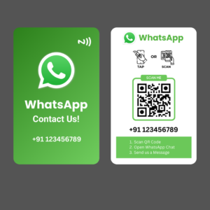 Premium NFC WhatsApp Card